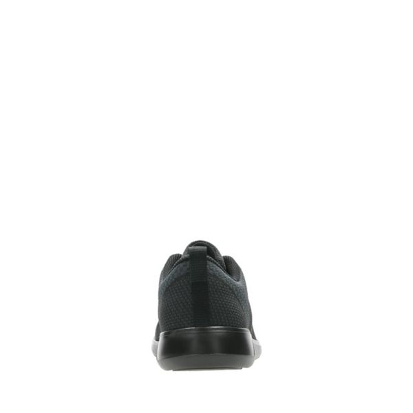 Clarks Girls Scape Civic Kid Trainers Black | CA-3874960